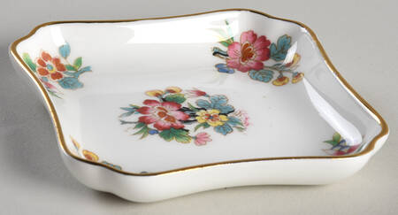 Ming Rose 3" Square Ashtray
