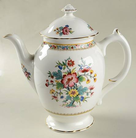 Ming Rose Coffee Pot & Lid