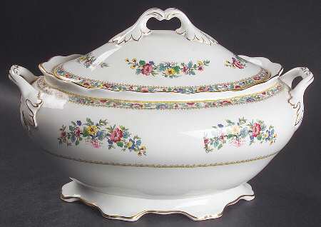 Ming Rose Oval Tureen & Lid