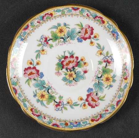 Ming Rose Saucer for Demitasse Cup