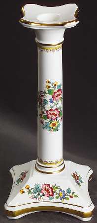 Ming Rose 8" Tall Candlestick