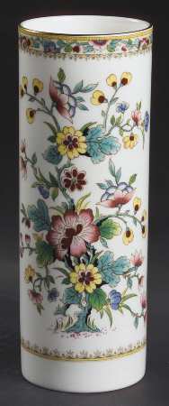 Ming Rose 7" Cylinder Vase