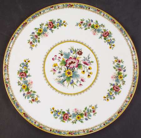 Ming Rose Cake Plate