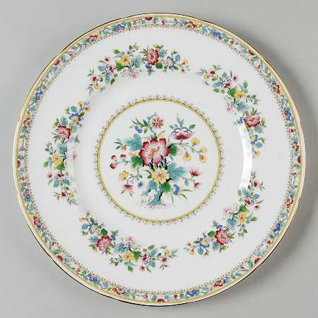 Ming Rose Dinner Plate by Coalport
