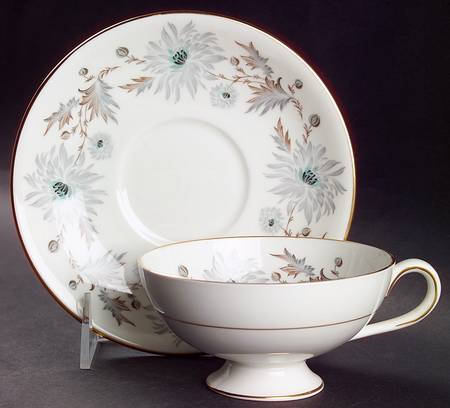 My Fair Lady Footed Cup & Saucer Set