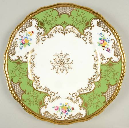 Panel Green by Coalport
