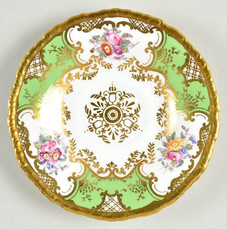 Panel Green Saucer for Demitasse Cup