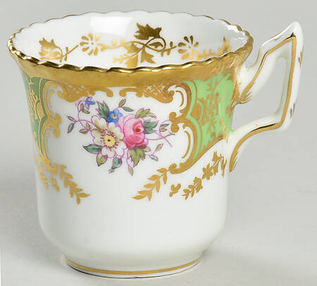 Panel Green Demitasse Cup