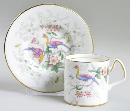 Paradise Flat Demitasse Cup & Saucer Set