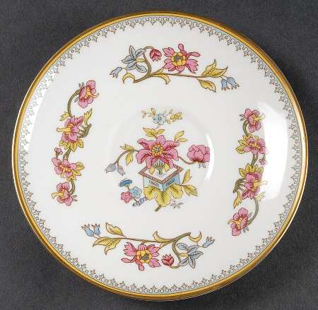 Persian Flower Saucer for Flat Cup
