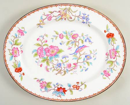 Pembroke (Smooth Edge) 15" Oval Serving Platter
