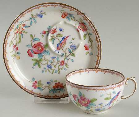 Pembroke (Smooth Edge) Dessert Plate & Cup Set