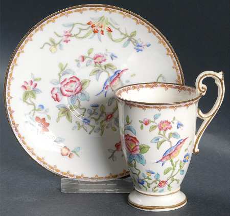 Pembroke (Smooth Edge) Irish Coffee Cup and Saucer Set