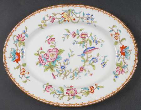 Pembroke (Smooth Edge) 11" Oval Serving Platter