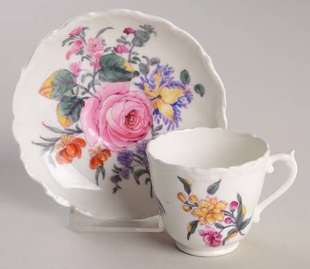 Posydale Footed Demitasse Cup & Saucer Set