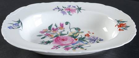 Posydale 9" Oval Vegetable Bowl
