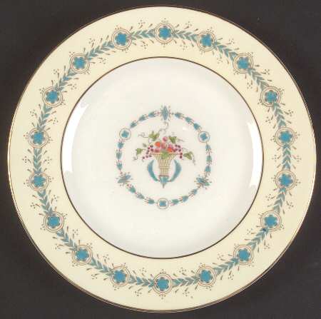Queen Elizabeth Ivory Salad Plate
