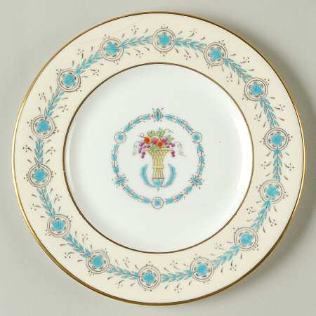 Queen Elizabeth Ivory Bread & Butter Plate