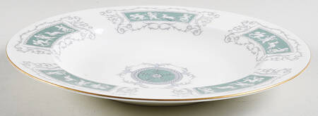 Revelry Green (Smooth) Large Rim Soup Bowl