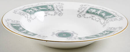 Revelry Green (Smooth) Rim Soup Bowl