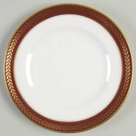 Red Wheat Bread & Butter Plate