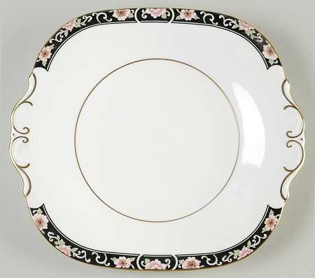 Richmond Square Handled Cake Plate