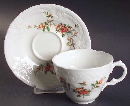 Samarkand Flat Cup & Saucer Set