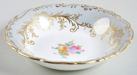 Sandringham Gray Fruit/Dessert (Sauce) Bowl