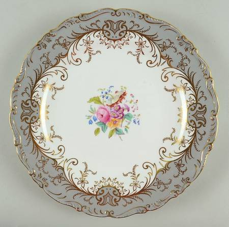 Sandringham Gray 12" Chop Plate (Round Platter)