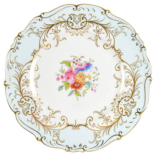 Sandringham Light Blue (Gold Trim) by Coalport
