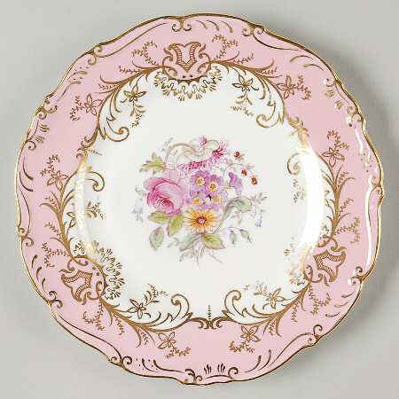 Sandringham Pink Salad Plate