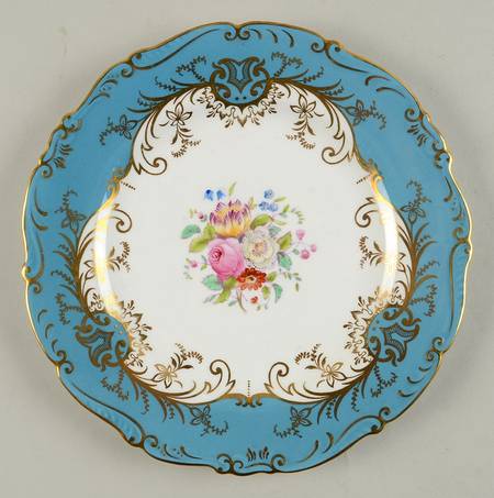 Sandringham Turquoise Luncheon Plate