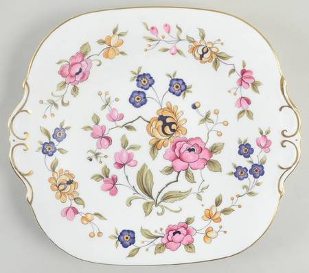 San Remo Handled Cake Plate