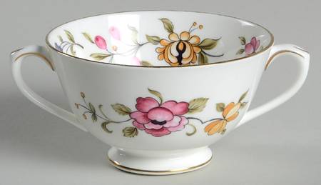 San Remo Footed Cream Soup Bowl
