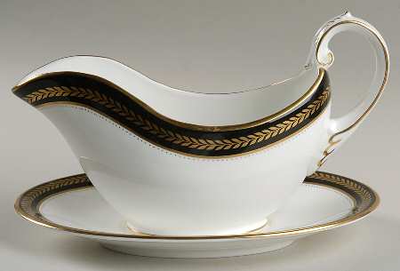Sable Wheat Gravy Boat & Underplate