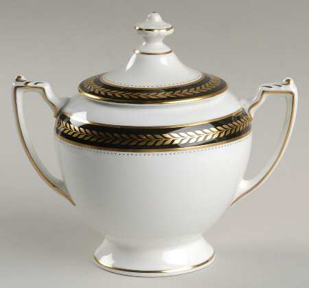Sable Wheat Sugar Bowl & Lid