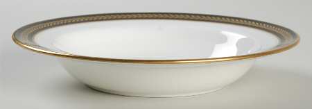 Sable Wheat Rim Soup Bowl