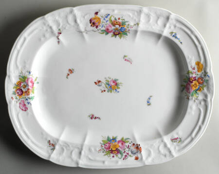 Sevres Group (Embossed, No Trim) 18" Oval Serving Platter