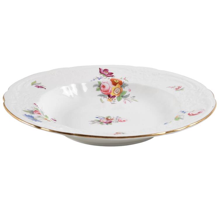 Sevres Group (Embossed, No Trim) Large Rim Soup Bowl