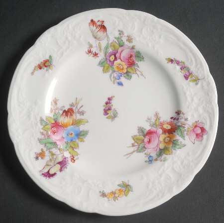 Sevres Group (Embossed, No Trim) Dessert/Pie Plate