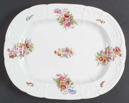 Sevres Group (Embossed, No Trim) 15" Oval Serving Platter