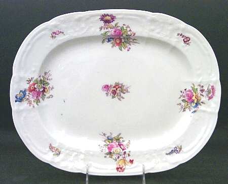 Sevres Group (Embossed, No Trim) 13" Oval Serving Platter
