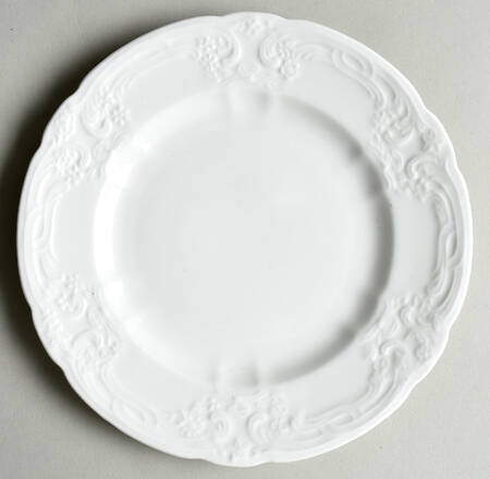 Sevres White Dessert/Pie Plate