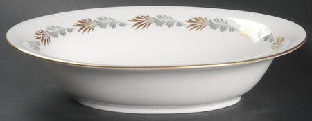 Sonnet (Smooth Edge) 9" Oval Vegetable Bowl