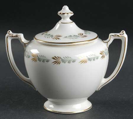 Sonnet (Smooth Edge) Sugar Bowl & Lid