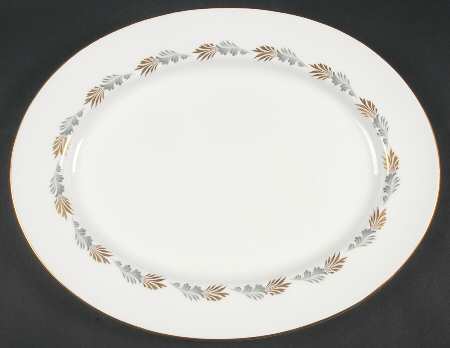 Sonnet (Smooth Edge) 14" Oval Serving Platter