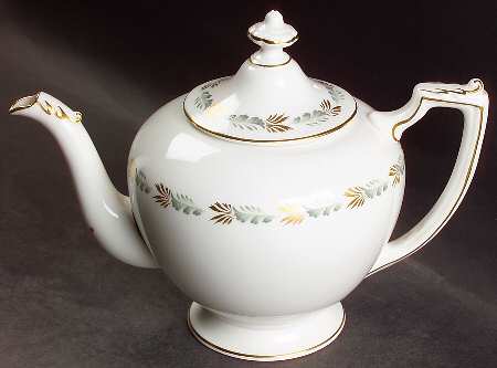 Sonnet (Smooth Edge) Teapot & Lid