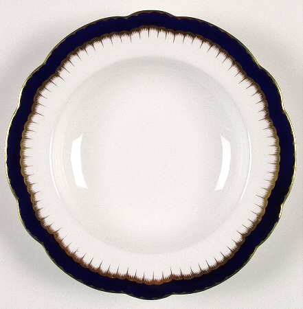 Spearpoint Cobalt Large Rim Soup Bowl