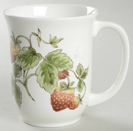 Strawberry (Scalloped) Mug