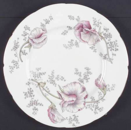 Sweet Pea Luncheon Plate